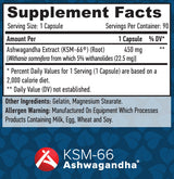 Caps Ashwagandha KSM-66 /90