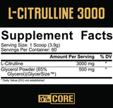 L-citrullín 3000 | S GlyceRze ™ - 234 gramov