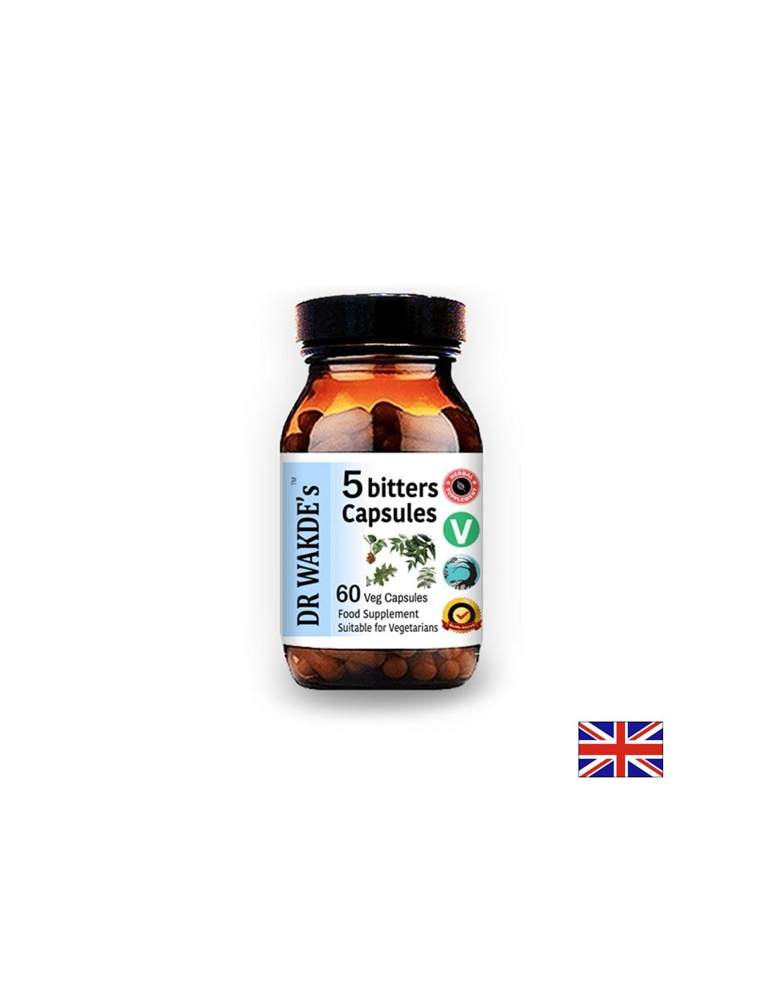 5 bitter - 5 bitters ayurveda, 60 kapsúl Dr Wakde's