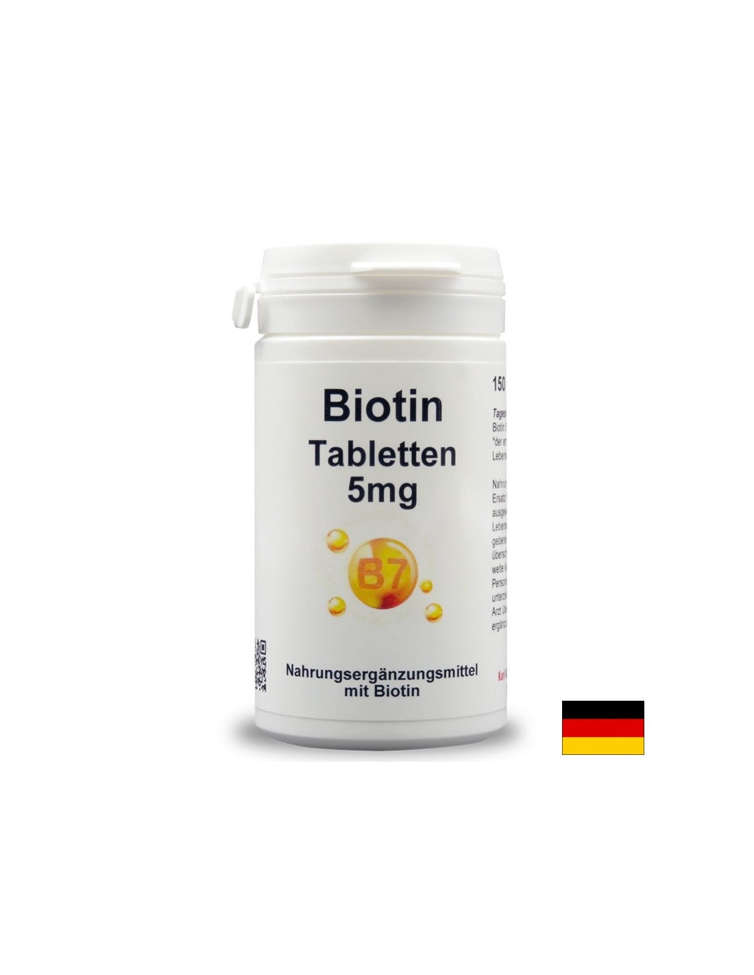 Vlasy, koža a nechty - biotín, 5 mg x 150 tabliet