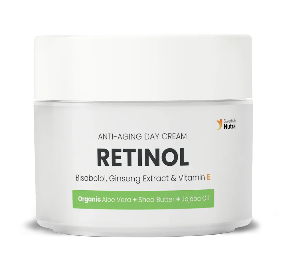 Denný krém s retinolom, kyselinou hyalurónovou a kolagénom 50 ml <tc>Swedish Nutra</tc>