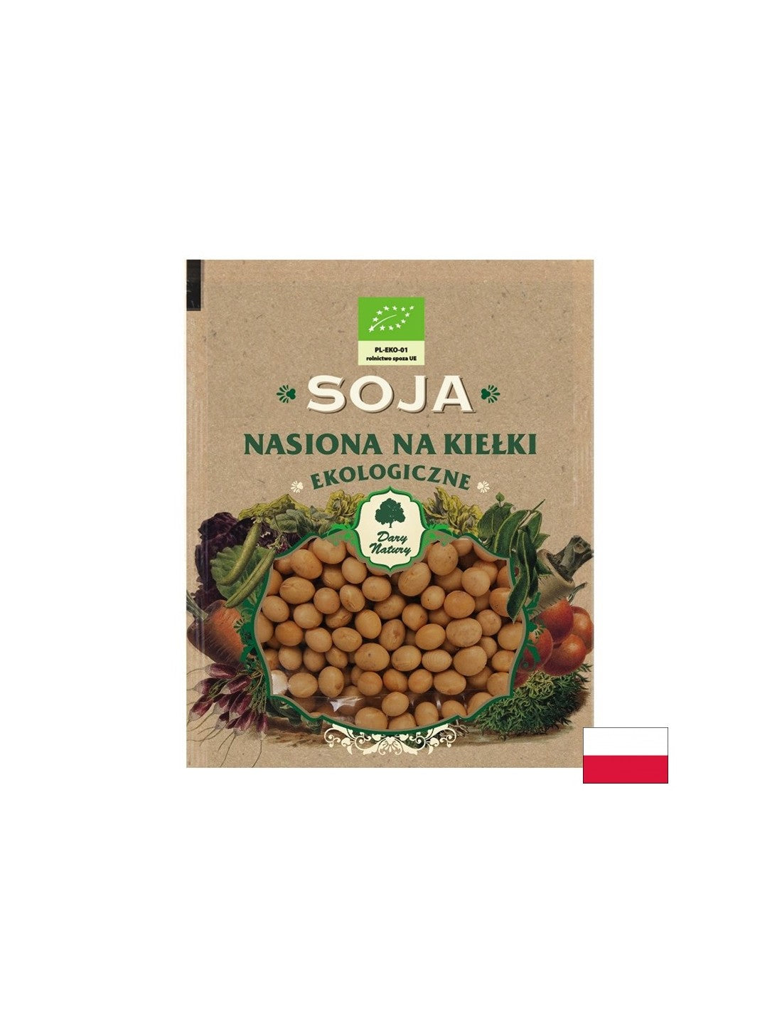 Sója (semená klíčkov), 50 g <tc>Dary Natury</tc>