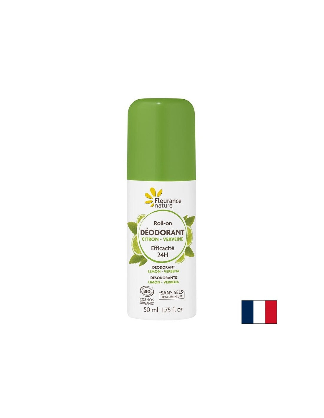 Roll-on Deodorant s citrónom a Verbenou, 50 ml fleurancia príroda