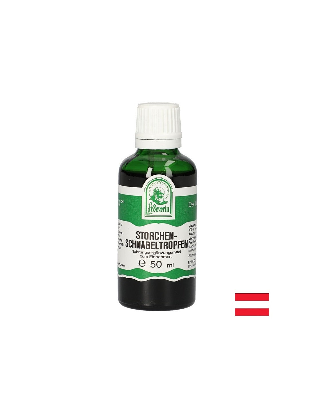 Starostlivosť o kožu a žalúdok - Geranium (indishe), 50 ml, kvapky