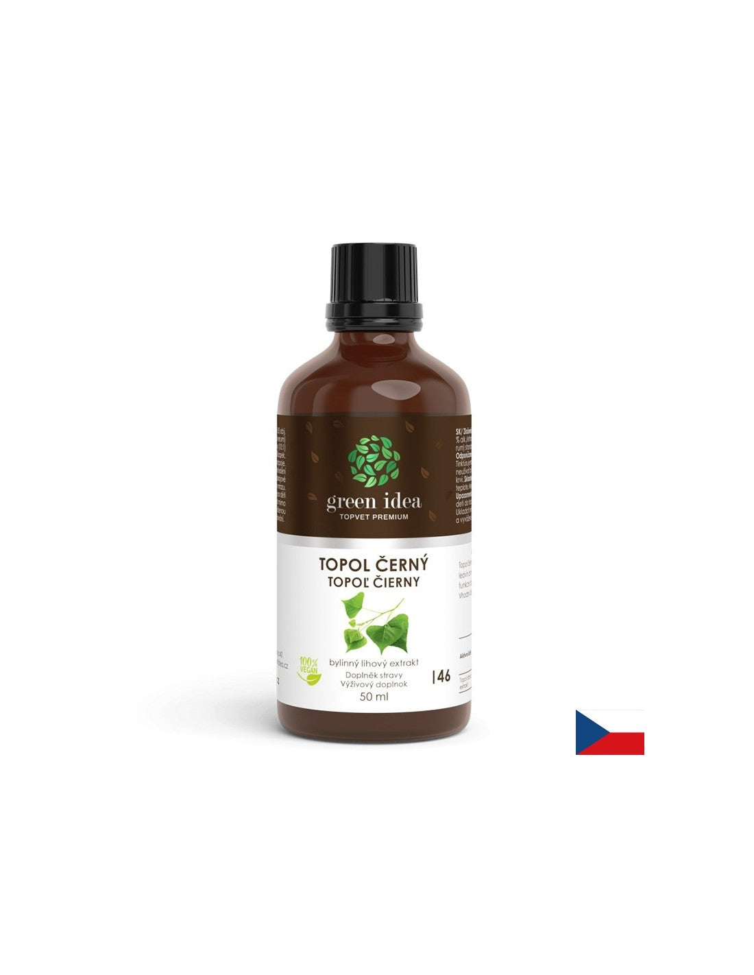 Obličky a močové trakty - čierny topoľ, 50 ml tinktúry