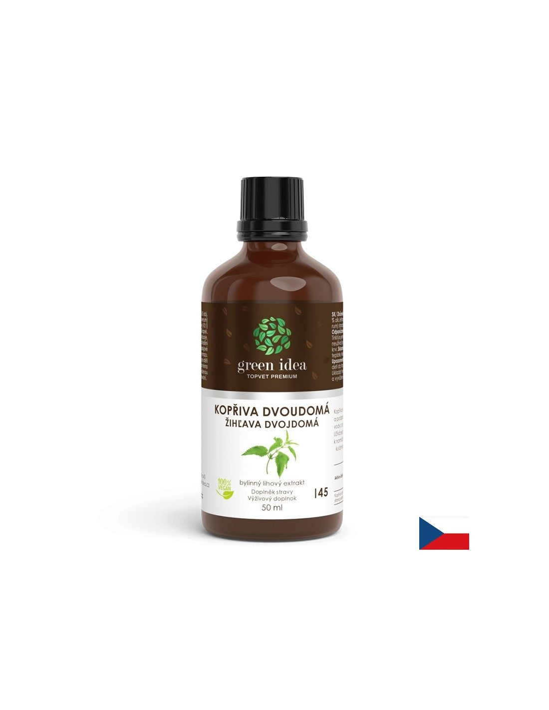 Pre infekcie moču, diuretiká - žihľavka, 50 ml tinktúry