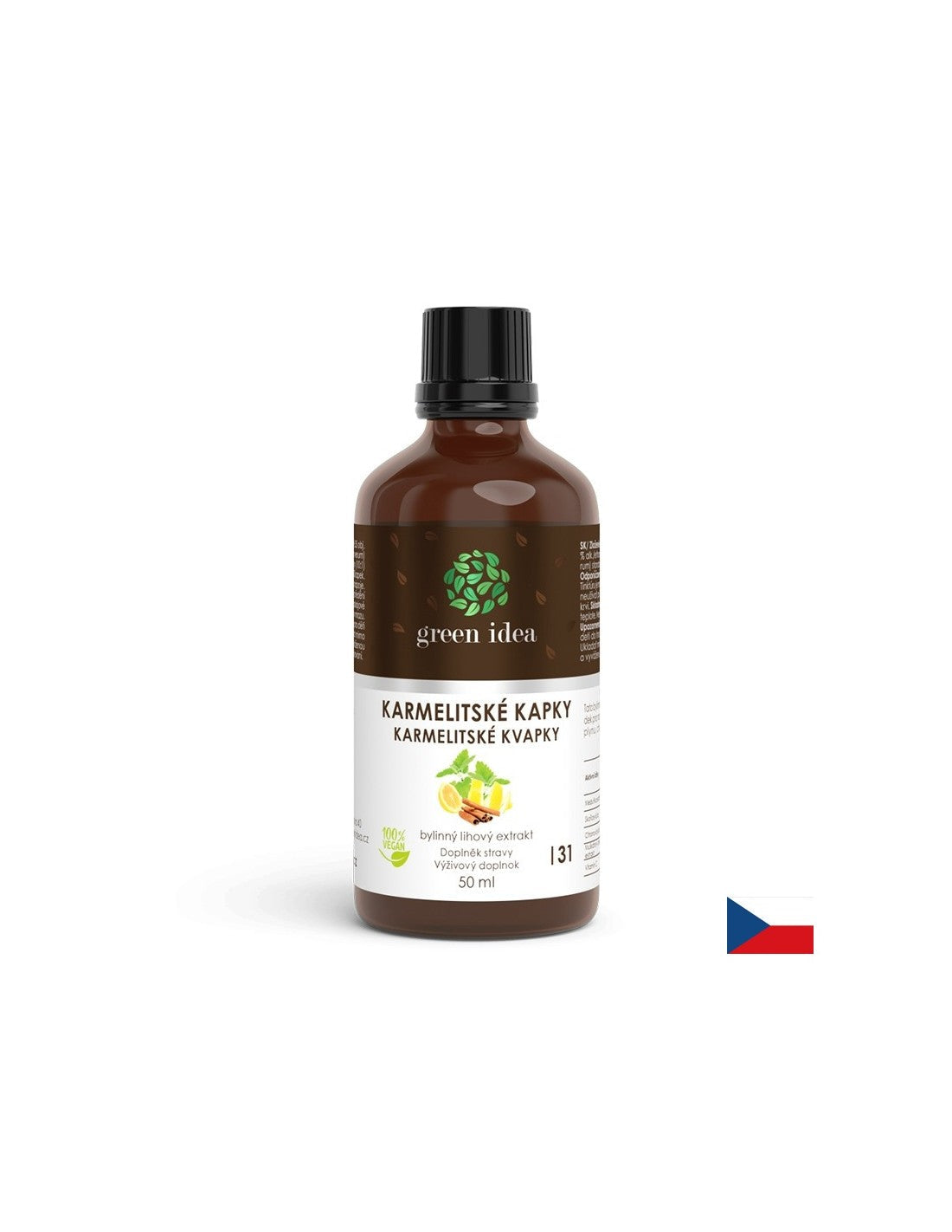 Karmelitné kvapky - pre dobré trávenie, 50 ml tinktúry