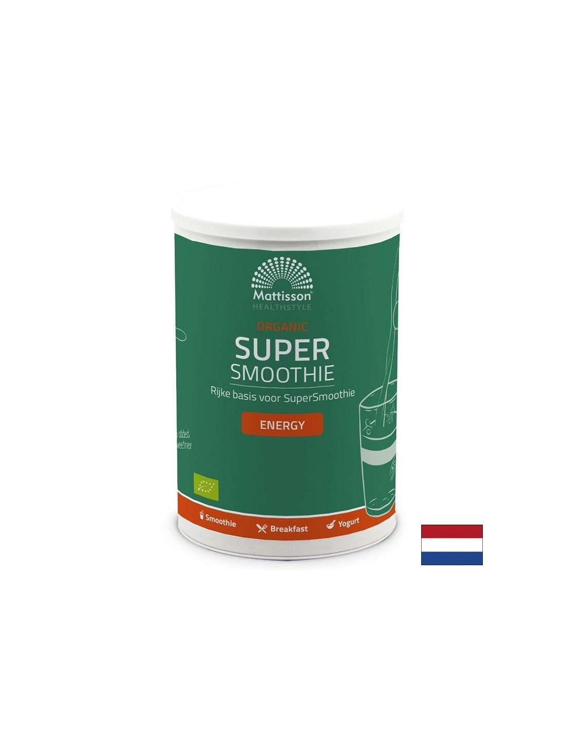 Bio Energy Super Smoothie Mix, 500 g prášku <tc>Mattisson Healthstyle</tc>