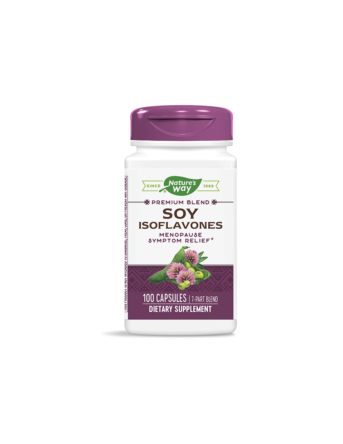 Sójové izoflavóny - prémiový vzorec - pre menopauzu, 500 mg, 100 kapsúl