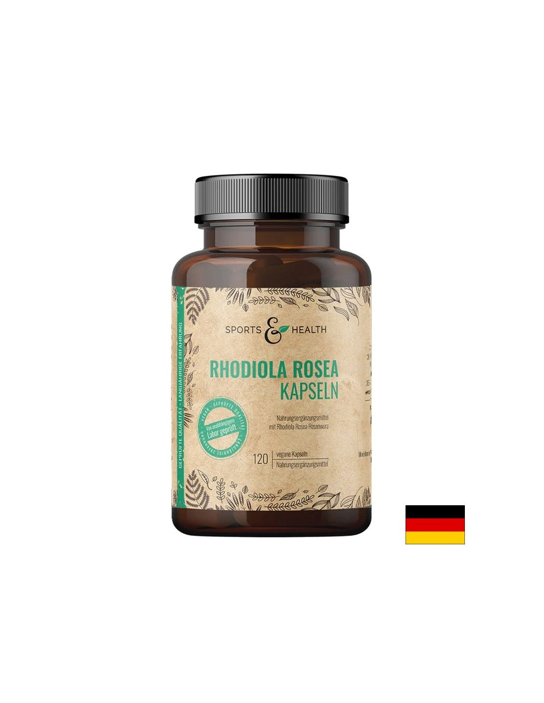 Stres a dobrá nálada - zlatý koreň, 500 mg x 120 kapsúl