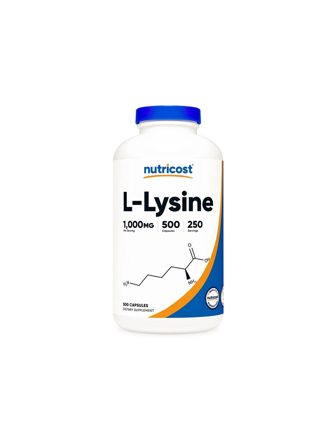 Herpes simplex, imunitné zdravie - L -lyzín 500 mg, 500 kapsúl