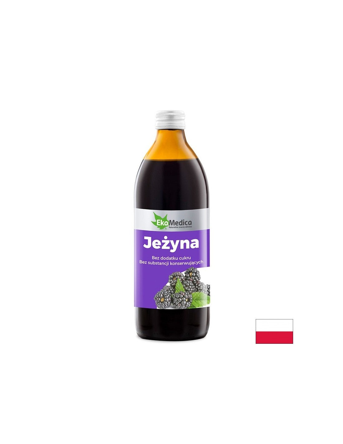 BlackBerry Juice s camu -camu a prírodný vitamín C - ochrana antioxidantov a protivník, 500 ml, 10 alebo 20 dávok