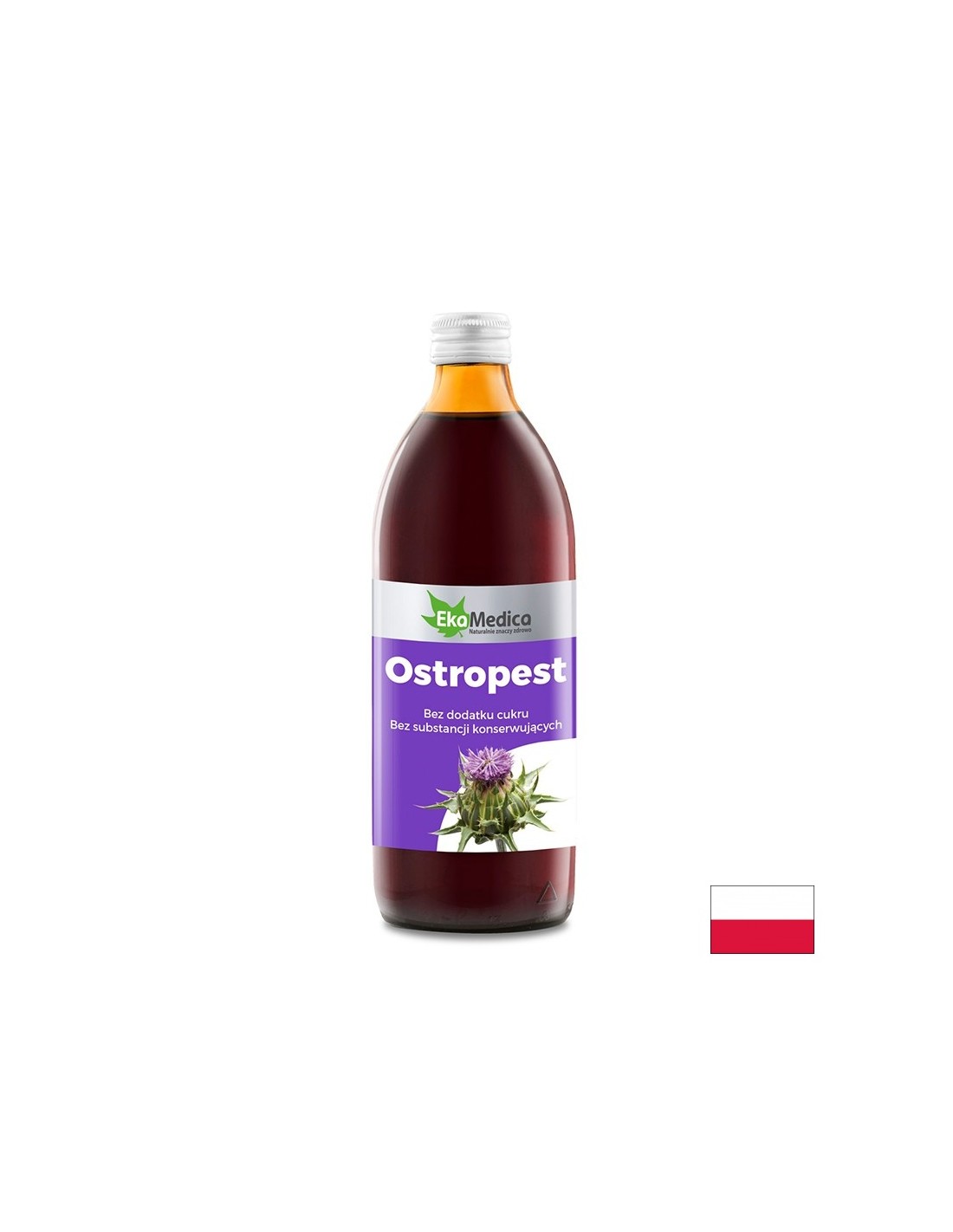 Starostlivosť o pečeň - bodliak na mlieko, sirup 500 ml Ekamedica