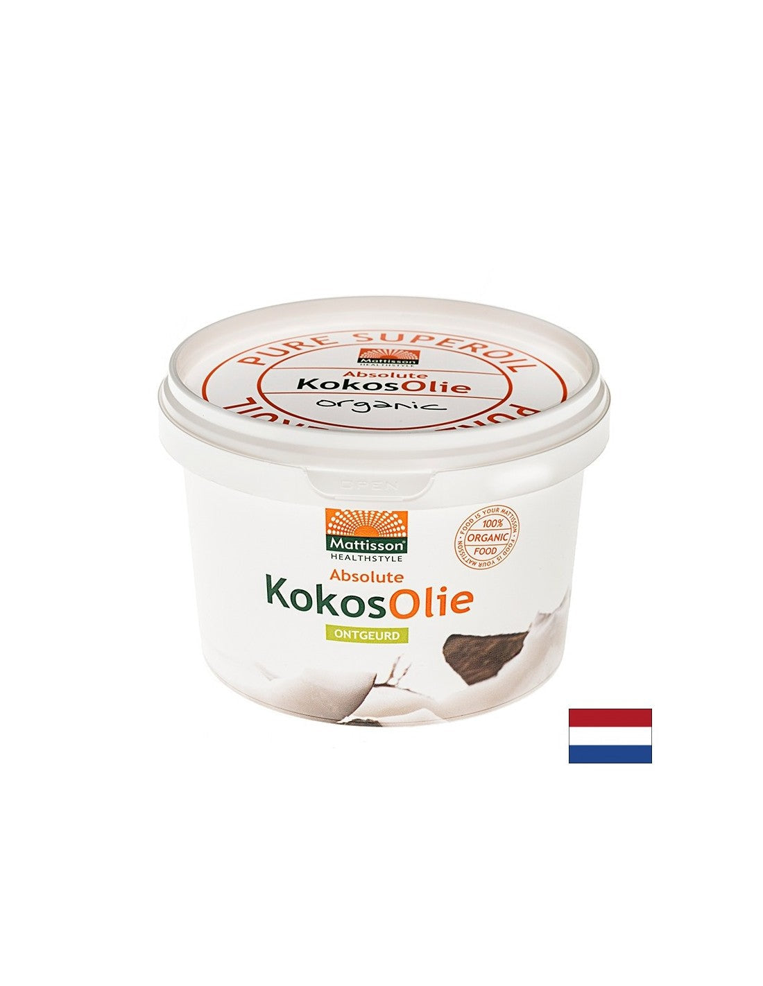 Bio kokosový olej (dezodorizovaný), 500 ml