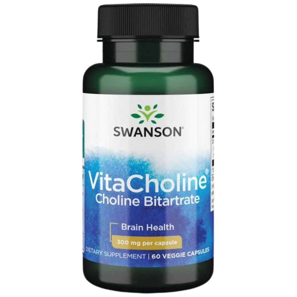 Vitacholínový cholín bitarrát 300 mg 60 kapsúl