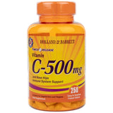 Vitamín C načasovaný uvoľňovanie 500 mg | S bioflavonoidmi - 250 tabliet