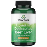 Argentínsky vysušený hovädzí pečeň 500 mg 120 kapsúl