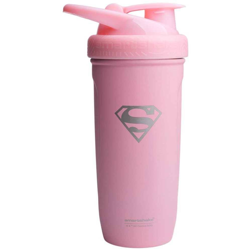 Inteligentná posilňujte trepačku z nehrdzavejúcej ocele Supergirl - 900 ml