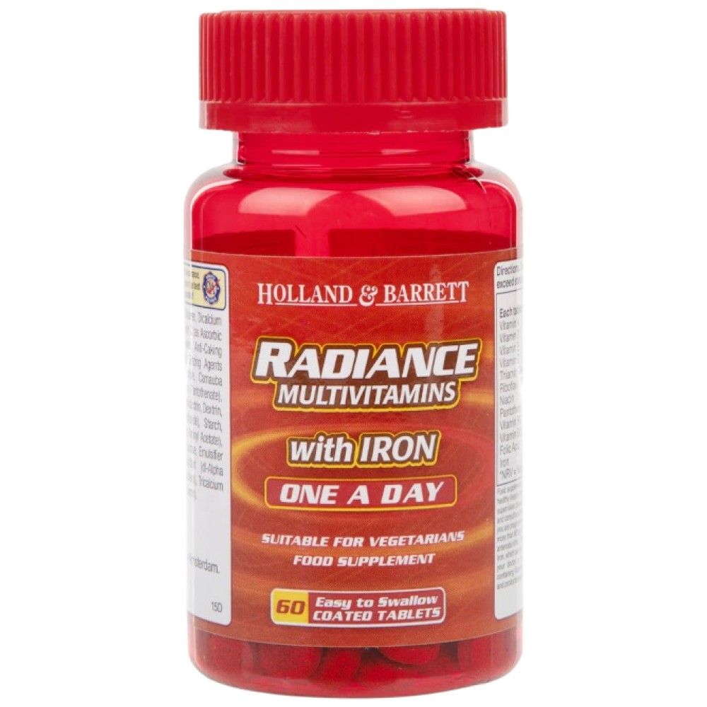 Radiance Multivitamins & Iron | Jeden deň - 60 tabliet
