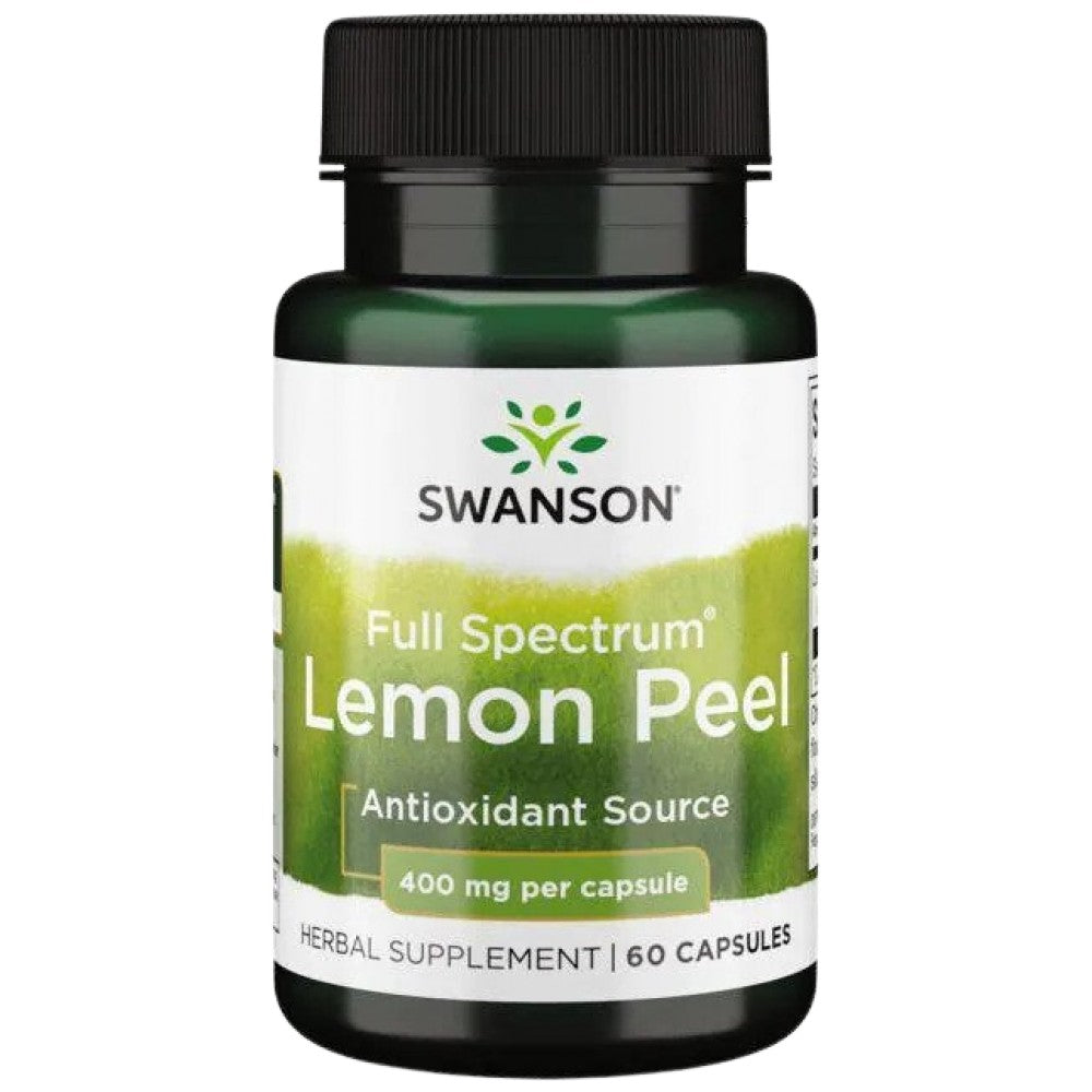 Celé spektrum citrónová kôra 400 mg 60 kapsúl