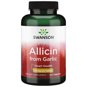 Allicin From Garlic 12 mg 100 Tablets - Nutra Best Europe