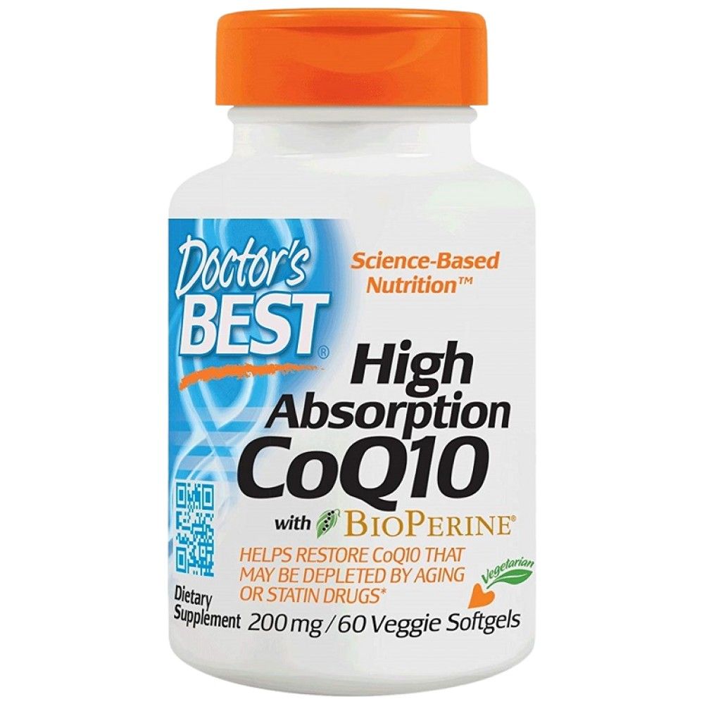 Najlepšie COQ10 s bioperínom 200 mg - 60 gélových kapsúl