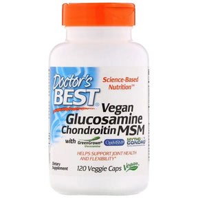Vegan Glucosamine & Chondroitin & MSM - 120 capsules - Nutra Best Europe