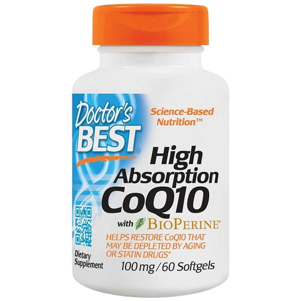 Najlepšie COQ10 s bioperínom 100 mg - 60 gélových kapsúl