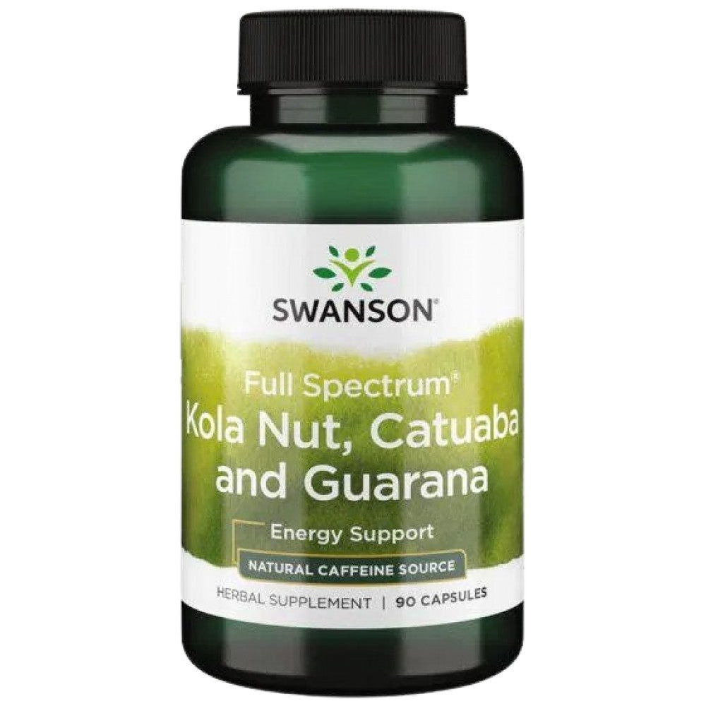 Celé spektrum kola orechy, Catuaba a Guarana 90 kapsúl