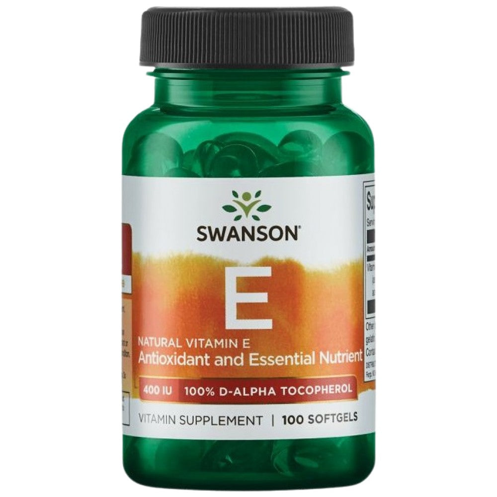 Vitamín E 400 IU Natural 100 gélových kapsúl
