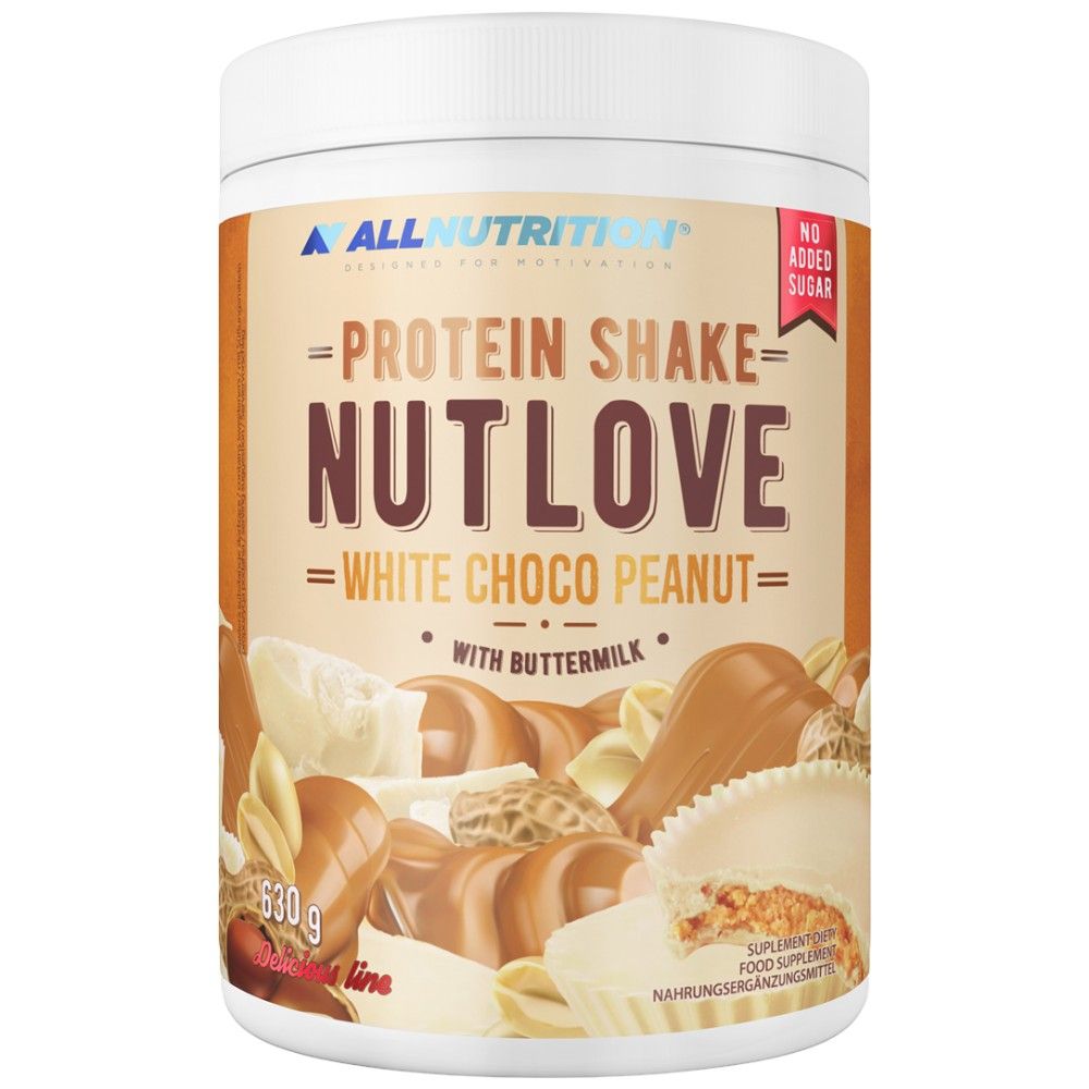 Nutlove Protein Shake Srvátkový proteín + kazeín - 630 gramov