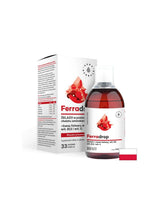 Železo + kyselina listová s vitamínmi C, B6, B12, 500 ml <tc>Aura Herbals</tc>