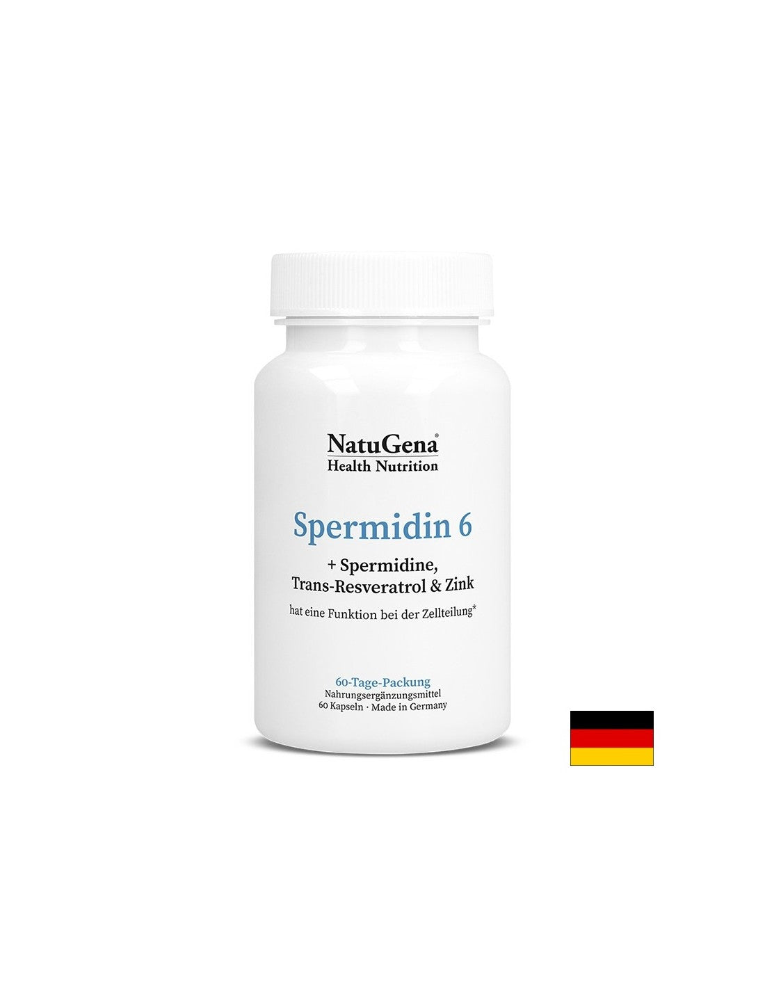 Bunkové zdravie - spermidín 6 (spermidín + trans -resveratrol a zinok), 60 kapsúl