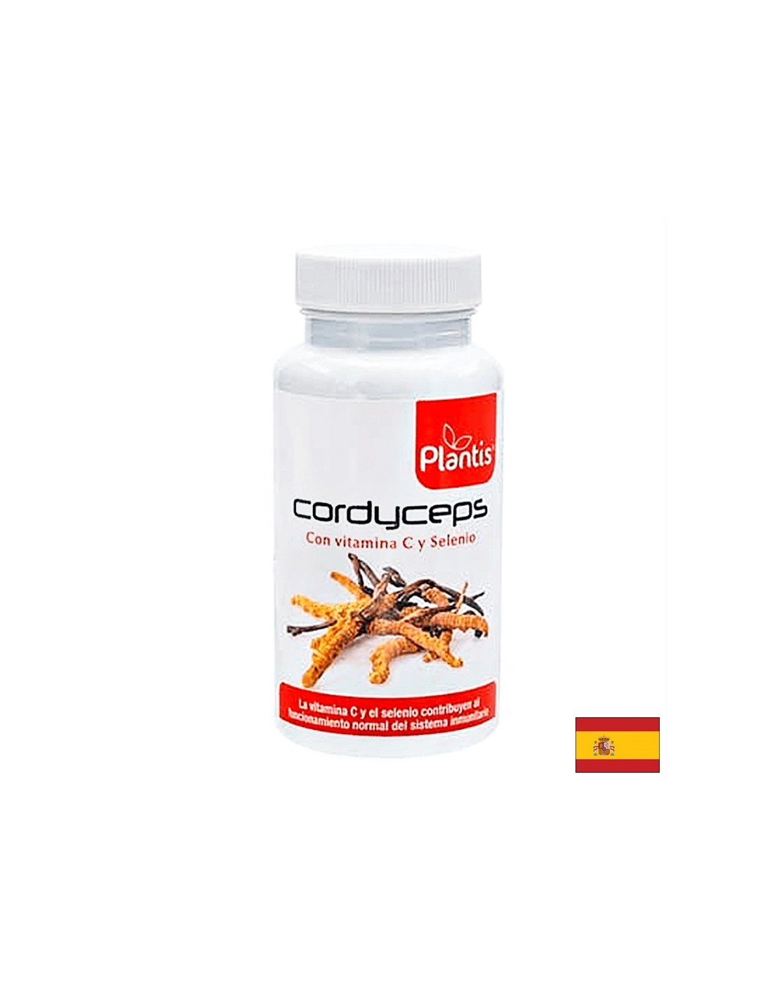 Imunita - Cordyceps + vitamín C a selén Plantis®, 60 kapsúl
