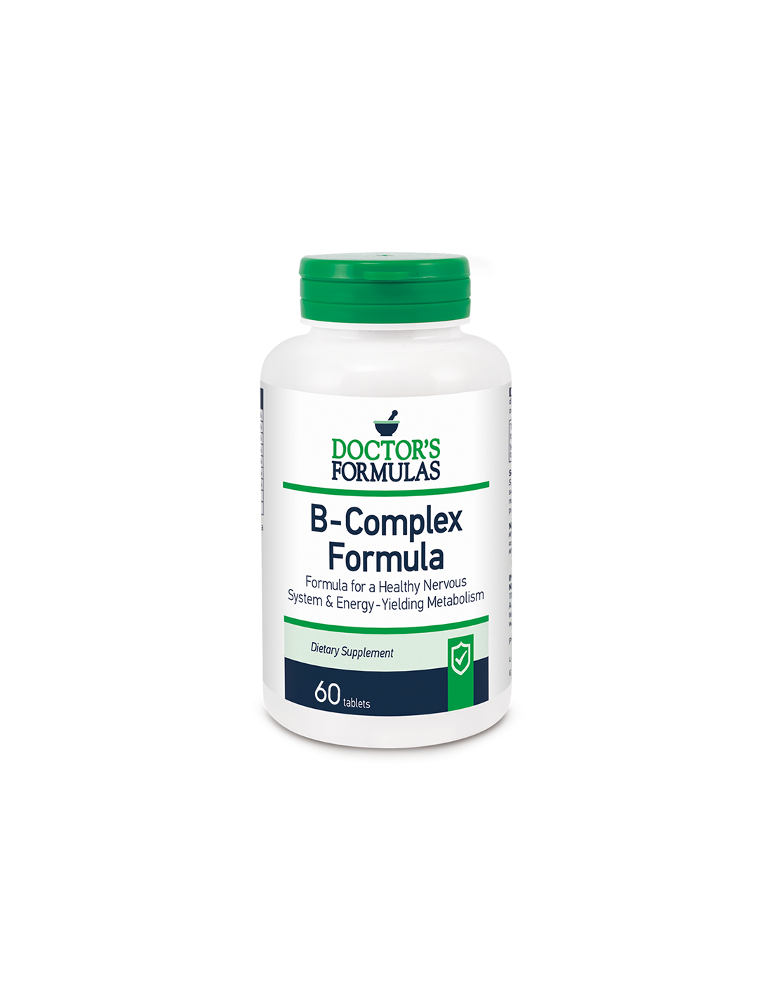 Vitamín B -komplexný vzorec - Energia, nervový systém, 60 kapsulových lekárov