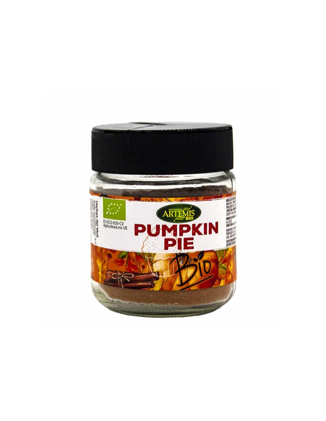 Organické korenie pre sladkosti - škorica, muškátový oriešok, kardamóm, ďatelina a zázvor, 60 g, prášok