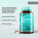 Kyselina hyalurónová 600 mg / Kyselina hyalurónová 600 mg /90 kapsúl, 90 dní/ <tc>Nutravita</tc>