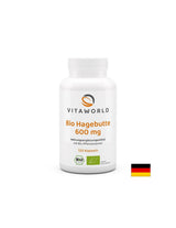 Imunita a obehový systém - Rosehip (ovocie), organické, kapsuly 600 mg x 120