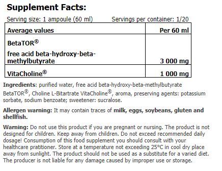Tekutý výstrelok betator® / 20 x 60 ml