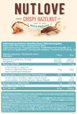 Šírenie proteínov Nutlove Rôzne príchute - 500 gramov