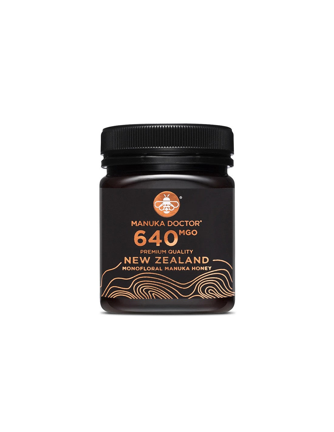 Monoflorálna manuka Honey s prémiou - 640 mgo, 250 g