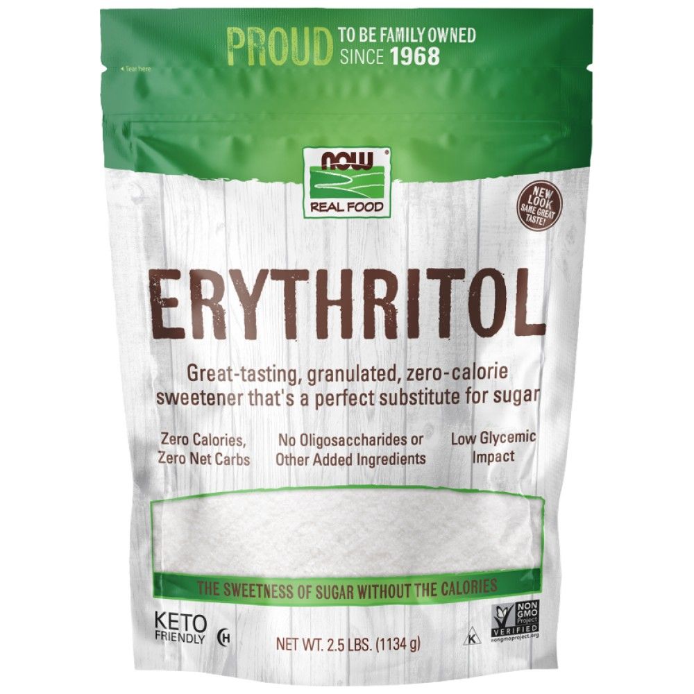 Erytritol / keto priateľské kalórie Nulové kalórie - 1134 gramov