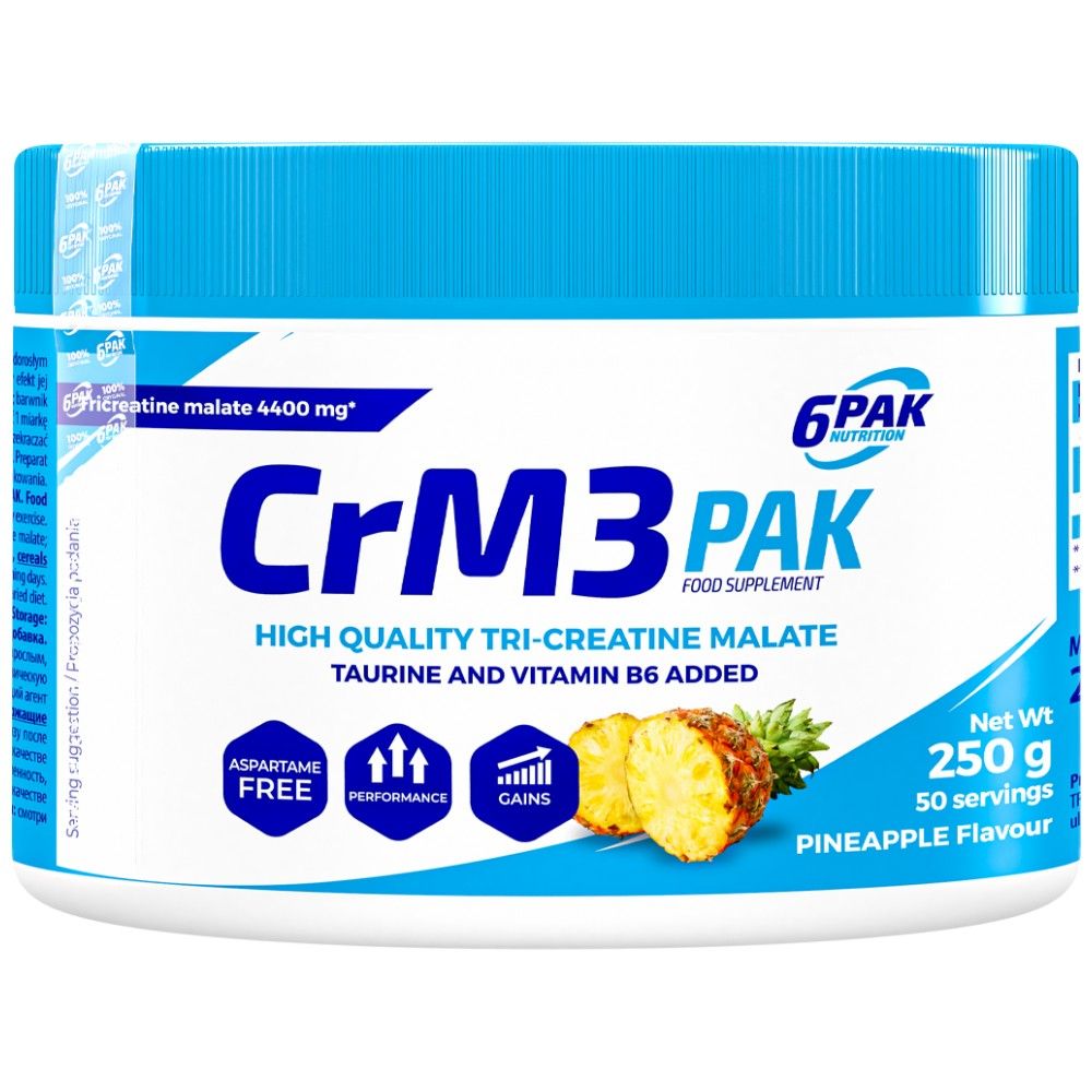 CRM3 PAK (Tri -Creatine Malate + Taurín) - 250 gramov