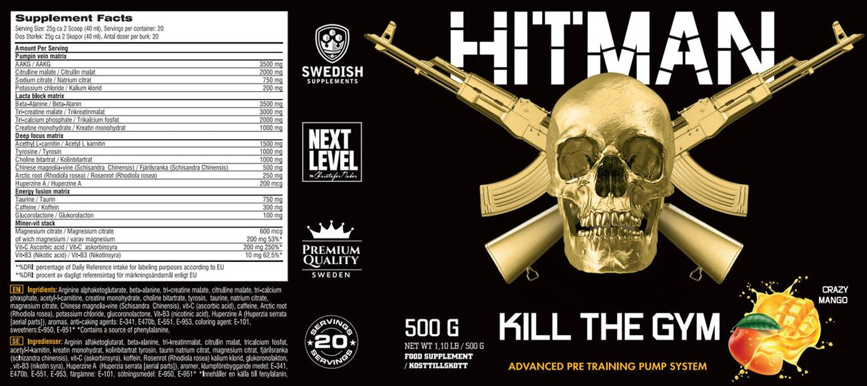 Hitman - Zabite telocvičňu 500 gramov