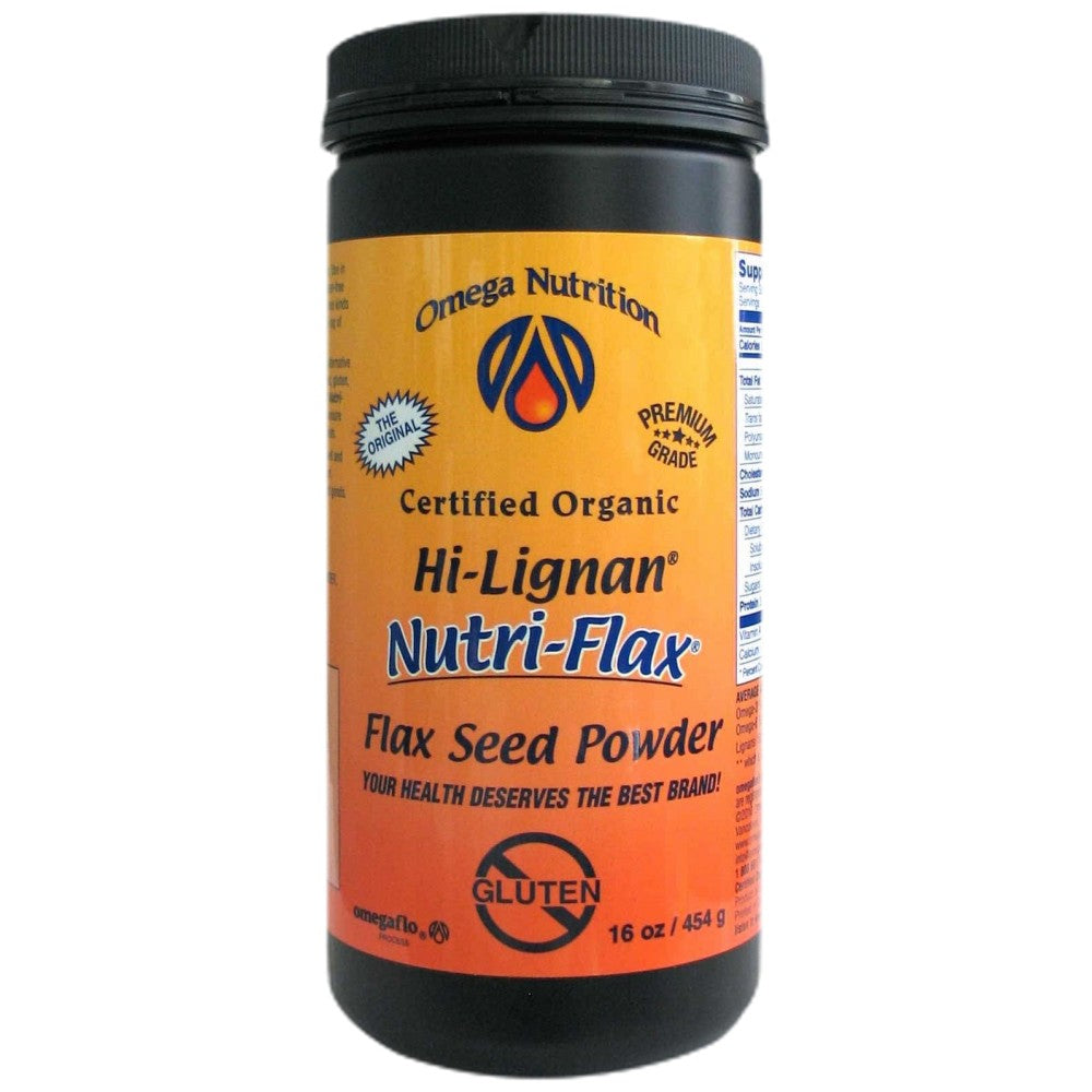 Organické hi-lignan nutri-flax 454 gramov