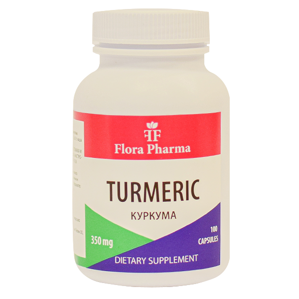 Kurkuma 700 mg (Curcuma Longa) / 100 kapsúl, 50 dávok / flóra farmaceu