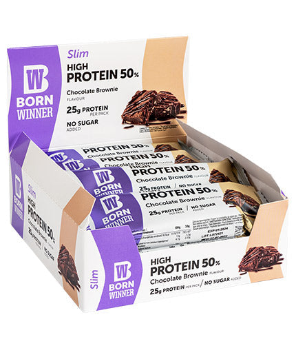 Štíhla 50% vysoká bielkovinová tyčinka - 12 x 50 gramov