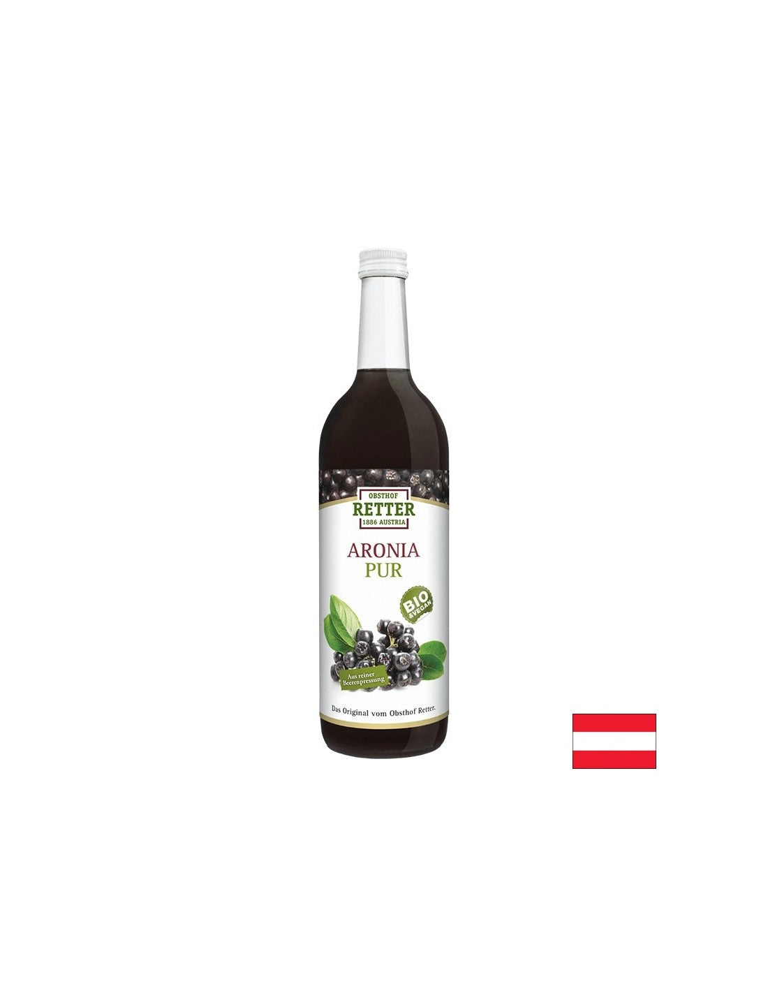 Imunita a zdravé srdce - Aronia Juice, Bio, 750 ml