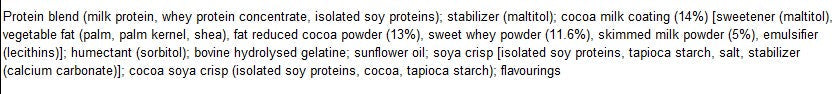 Mega Pro 36% vysoká proteínová tyčinka - 85 gramov
