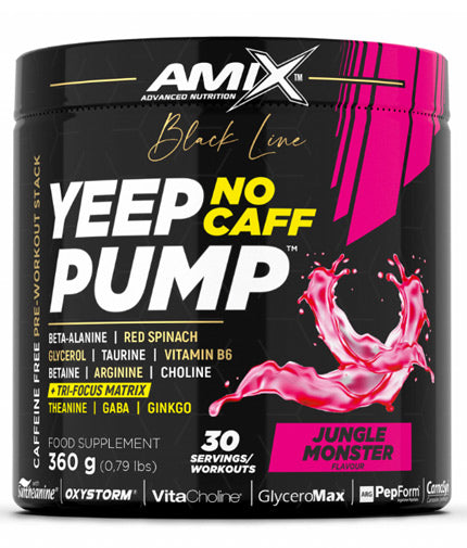 Čierna čiara Yeep Pump No Caff 0,360 kg